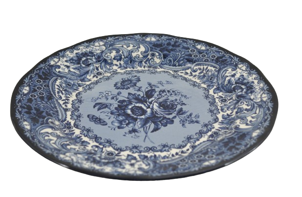 DIVINE DARK BLUE 10.7" DINNER PLATE