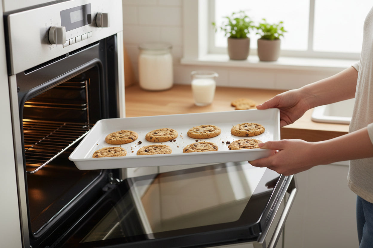 14.75"x10" COOKIE SHEET-CREAM