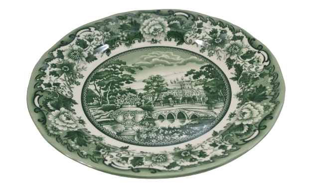 BELMONT GREEN 10.7" DINNER PLATE