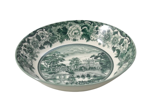 BELMONT GREEN 9" DINNER BOWL