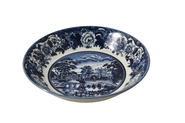 BELMONT DARK BLUE 9" DINNER BOWL