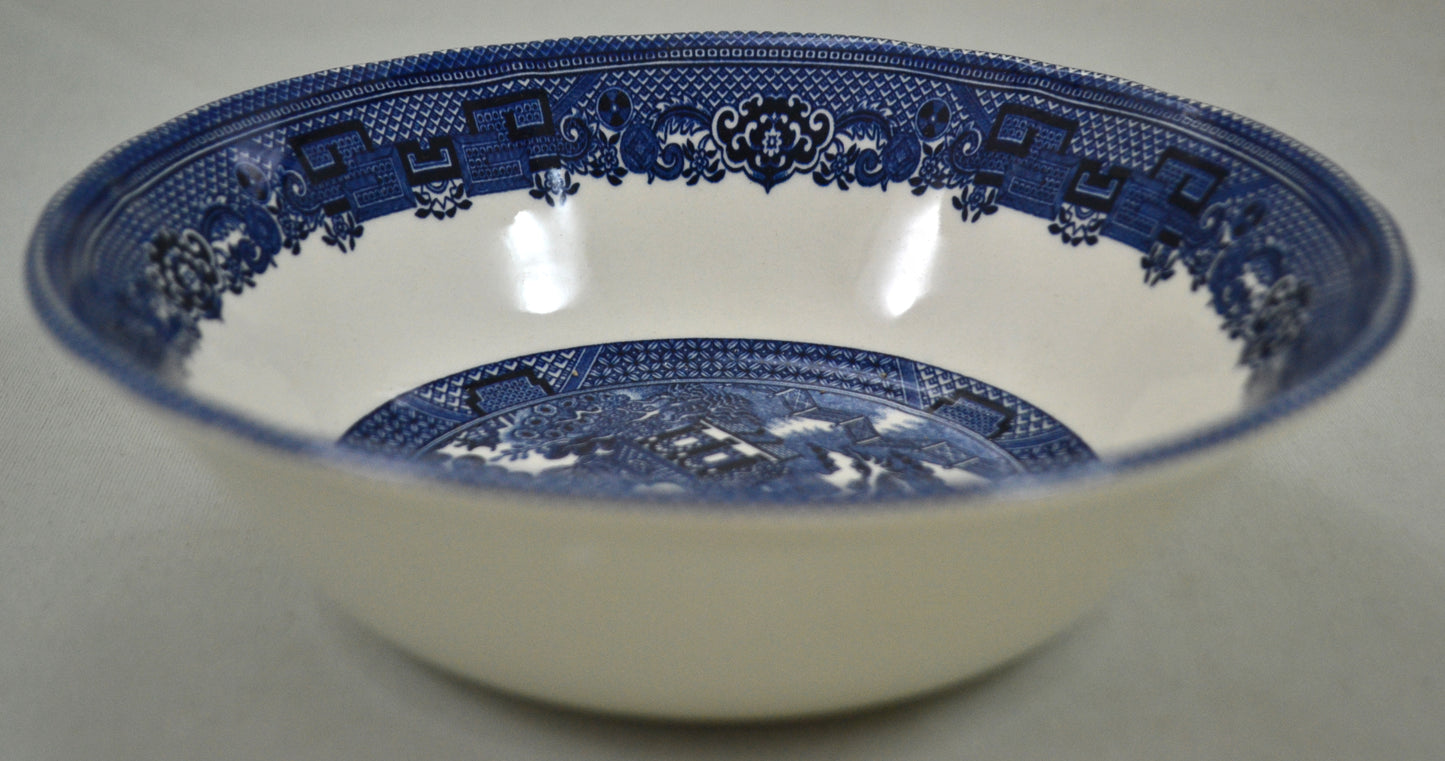 LEGENDARY WILLOW BLUE 7" SOUP BOWL