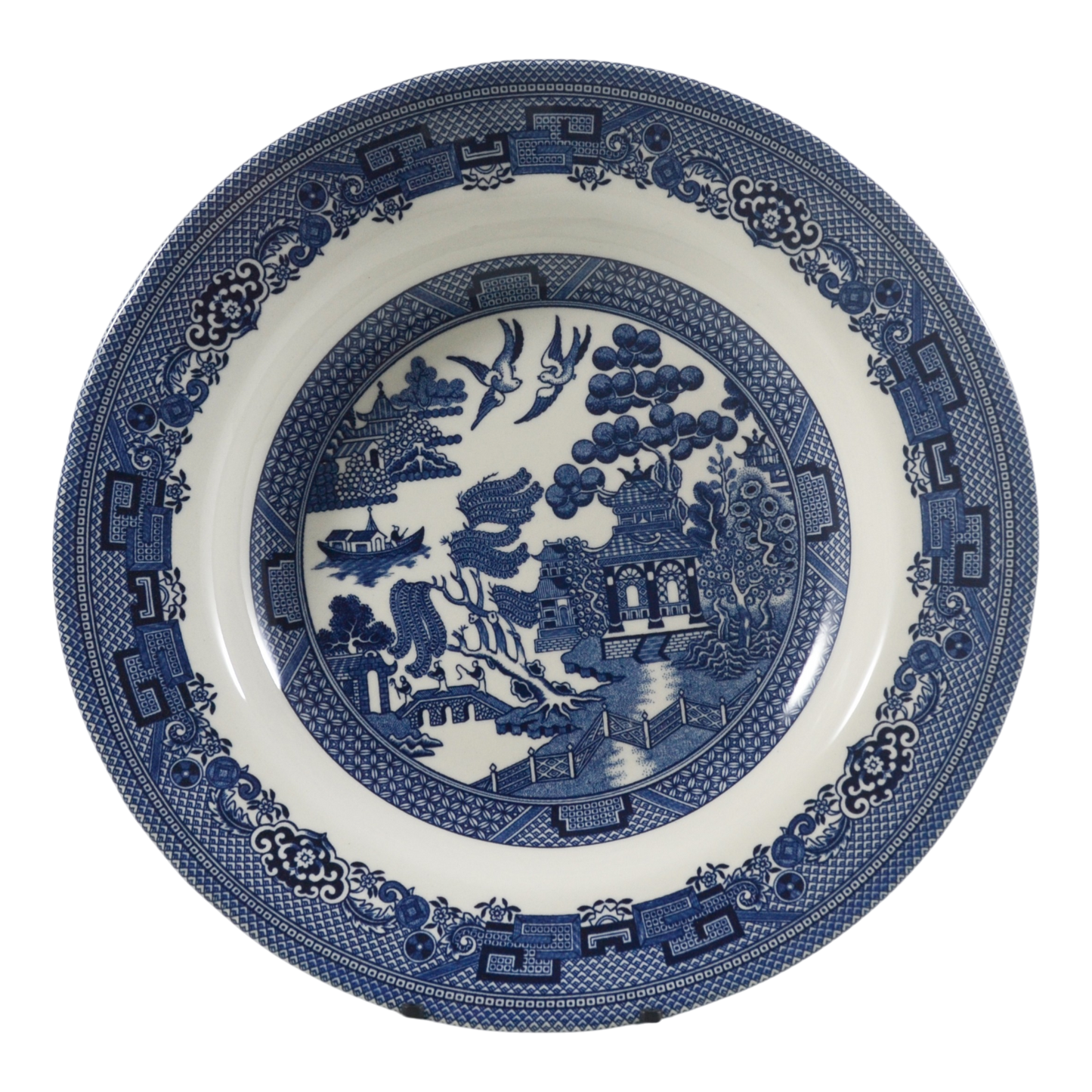 LEGENDARY WILLOW BLUE 9" PASTA/ SOUP BOWL