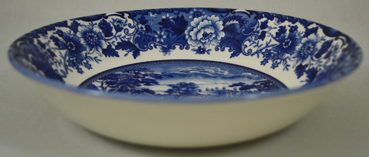 BELMONT LIGHT BLUE 9" DINNER BOWL