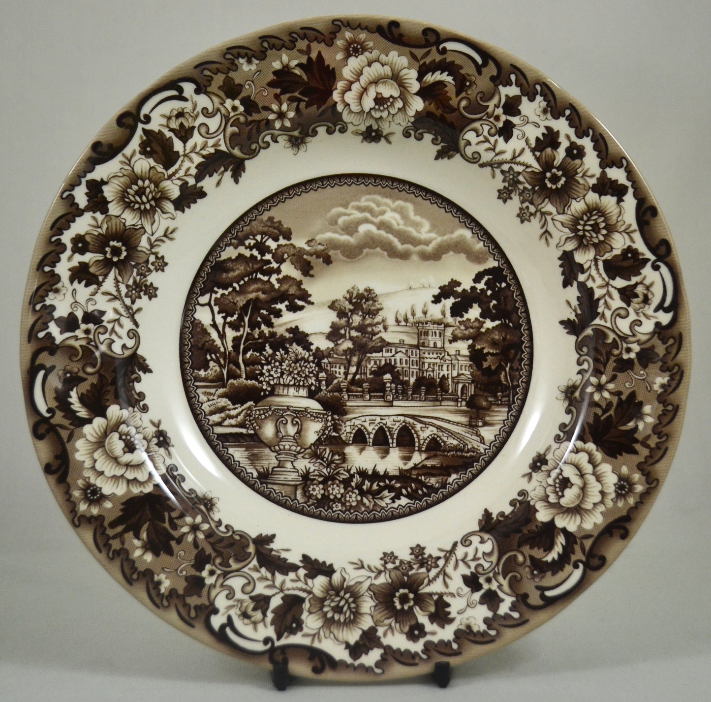 BELMONT BROWN 9" PASTA/ SOUP BOWL