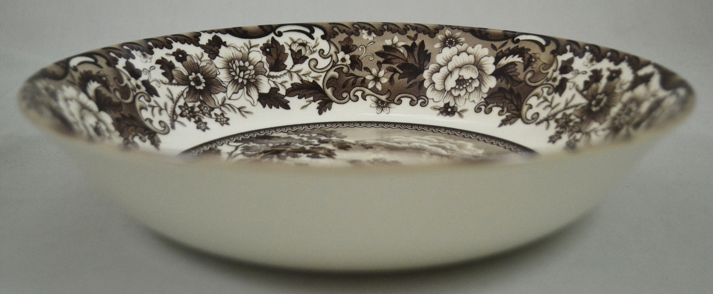 BELMONT BROWN 9" DINNER BOWL
