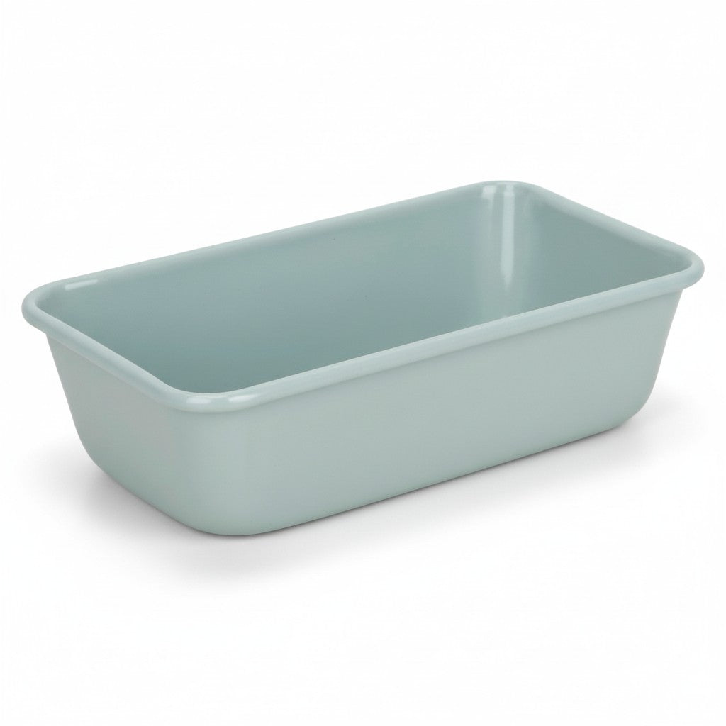 LIGHT BLUE 9' X 5" TEXTURED METAL LOAF PAN