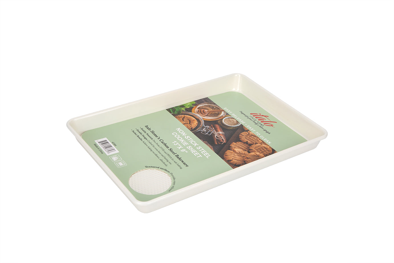 13"x9" COOKIE SHEET CREAM