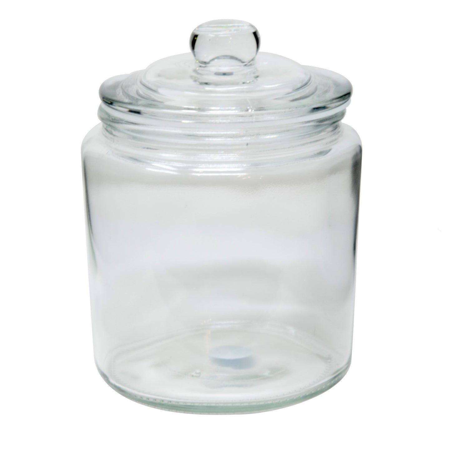 64 OZ GLASS JAR W/ GLASS LID