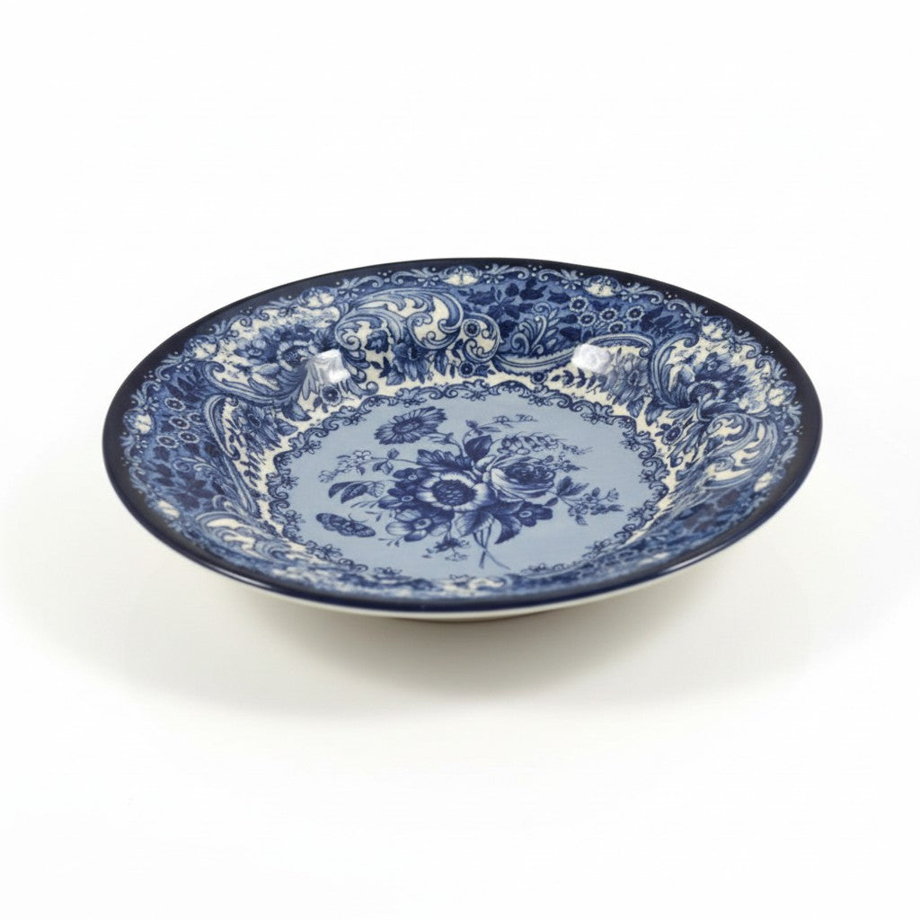 DIVINE DARK BLUE 9" PASTA/ SOUP BOWL