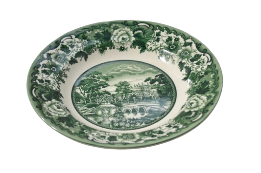BELMONT GREEN 9" PASTA/ SOUP BOWL