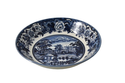 BELMONT DARK BLUE 9" DINNER BOWL
