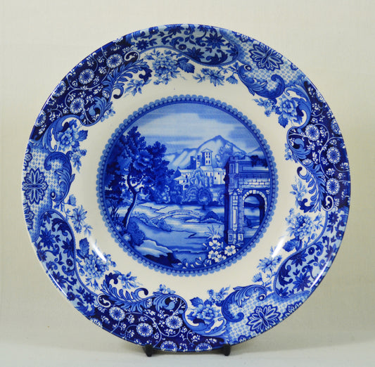 ROME LIGHT BLUE 9" SERVING BOWL