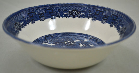 LEGENDARY  WILLOW BLUE 7" SOUP BOWL
