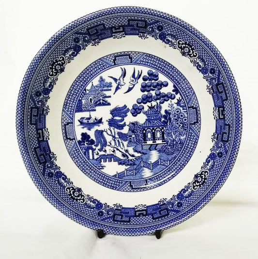 LEGENDARY WILLOW BLUE 9" SERVING BOWL