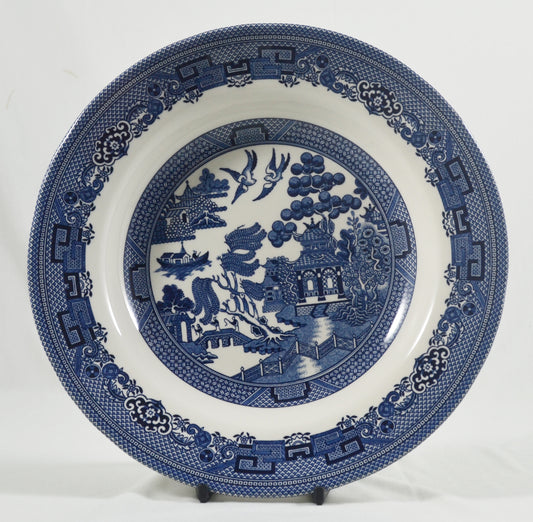 LEGENDARY WILLOW BLUE 9" PASTA/ SOUP BOWL