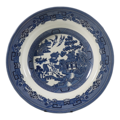 LEGENDARY WILLOW BLUE 9" PASTA/ SOUP BOWL