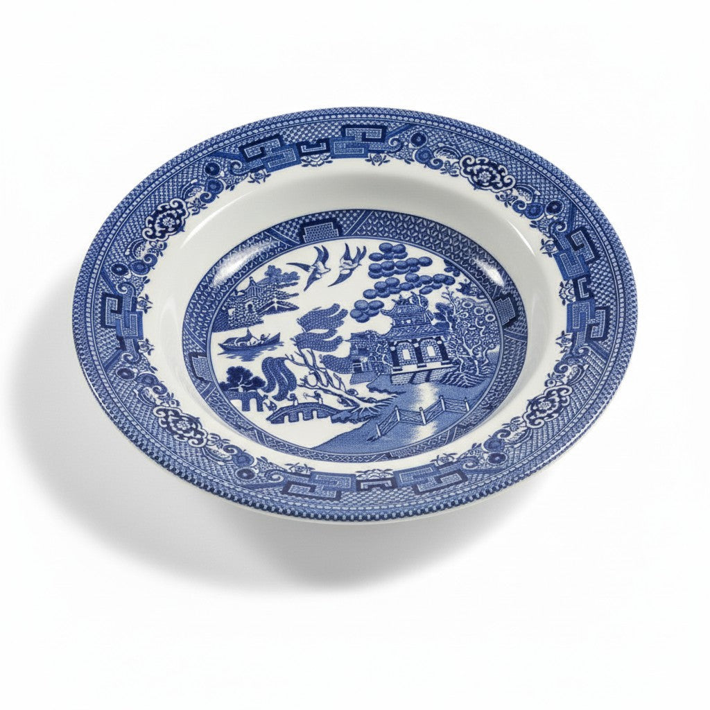 LEGENDARY WILLOW BLUE 9" PASTA/ SOUP BOWL