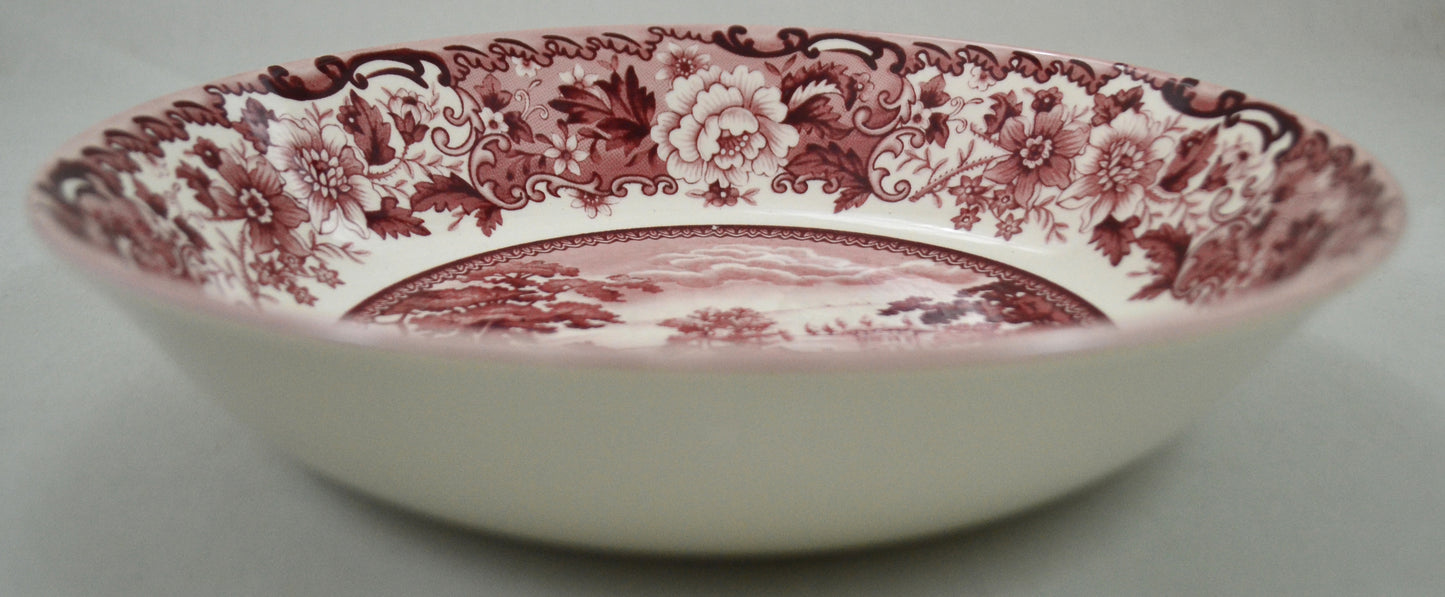BELMONT PINK 9" DINNER BOWL