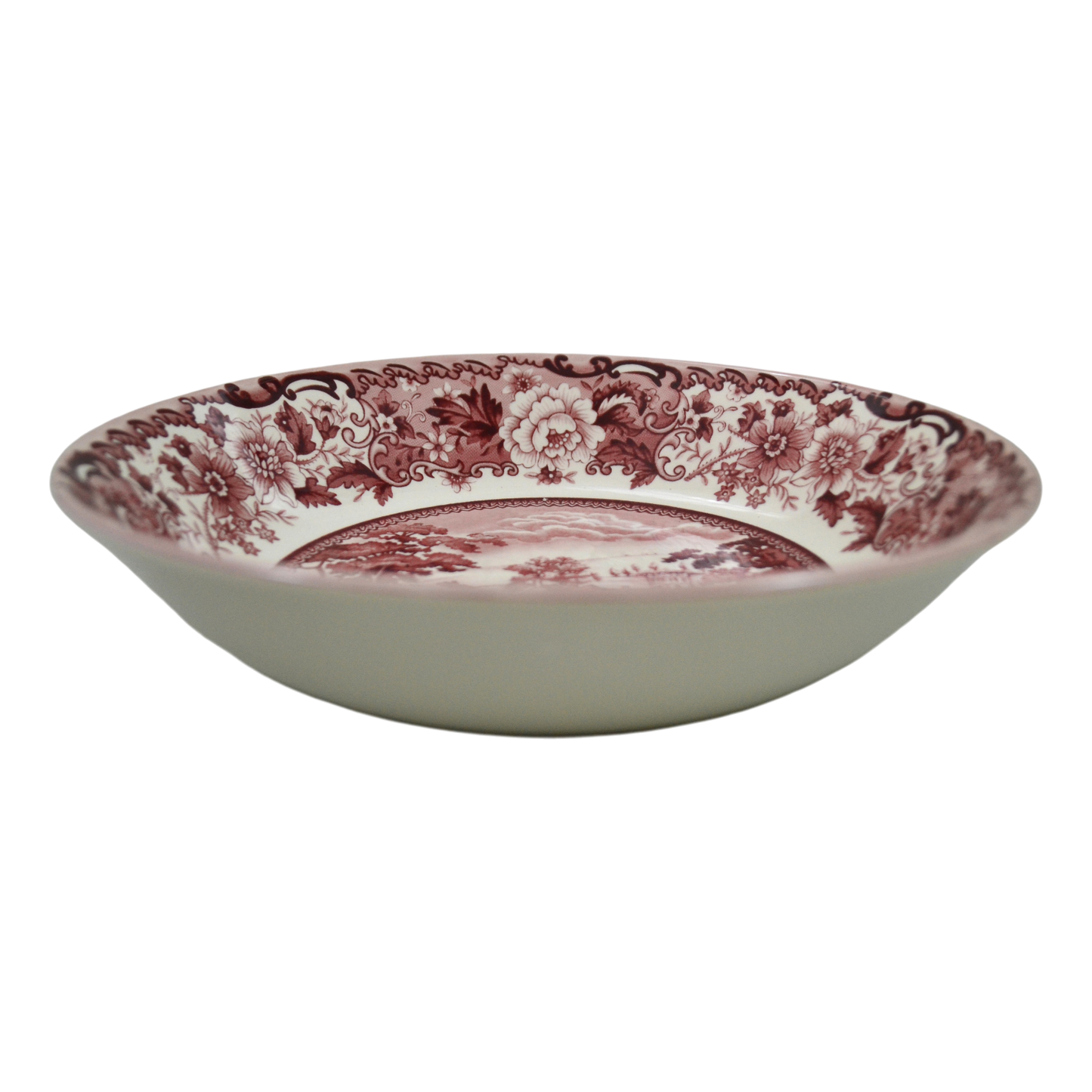 BELMONT PINK 9" DINNER BOWL