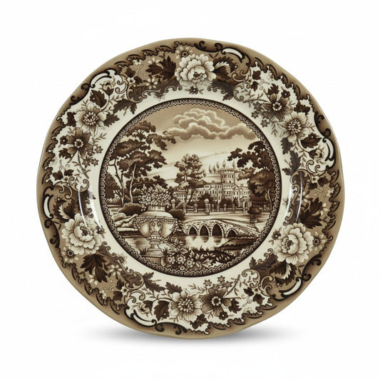 BELMONT BROWN 10.7" DINNER PLATE