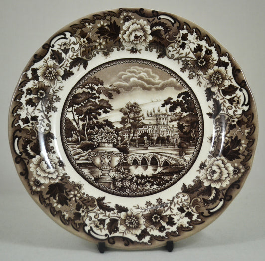 BELMONT BROWN 8" SALAD PLATE