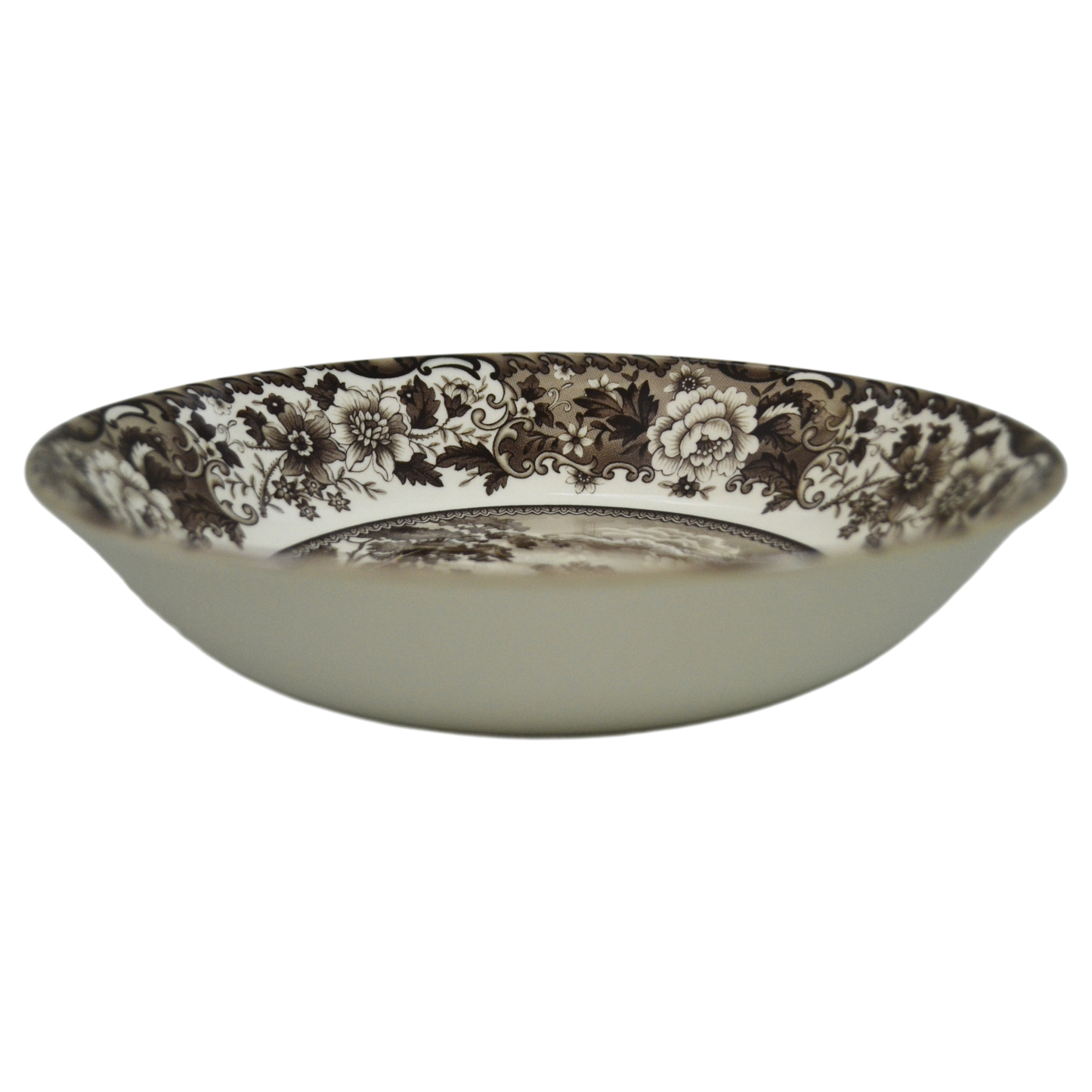 BELMONT BROWN 9" DINNER BOWL