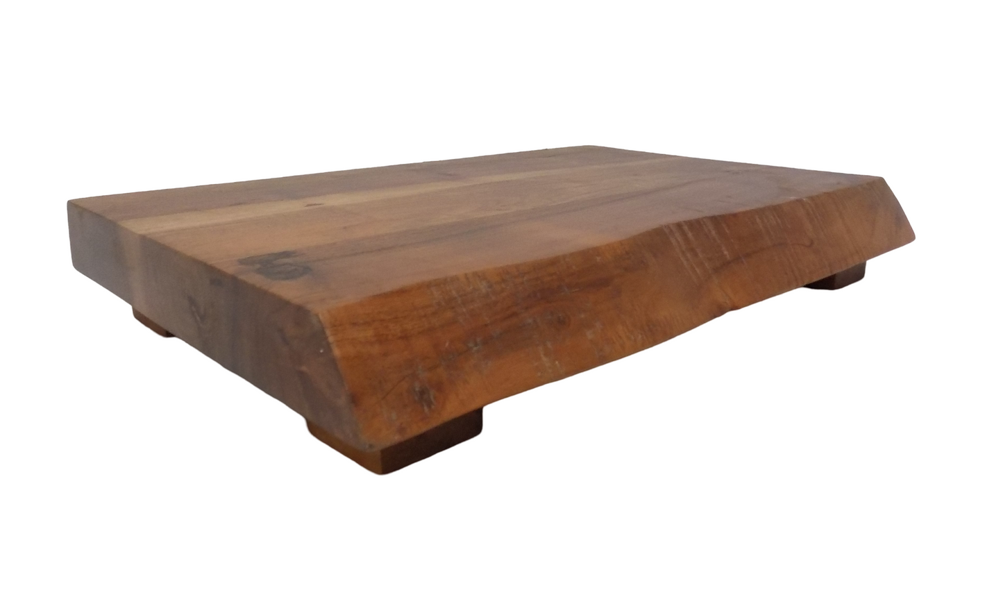 ACACIA WOOD 18' X 12" FOOTED CUTTING/ SERVING BOARD
