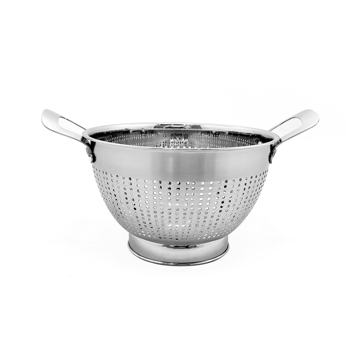 1.5 QT STAINLESS STEEL COLANDER WITH MATTE FINISH EXTERIOR