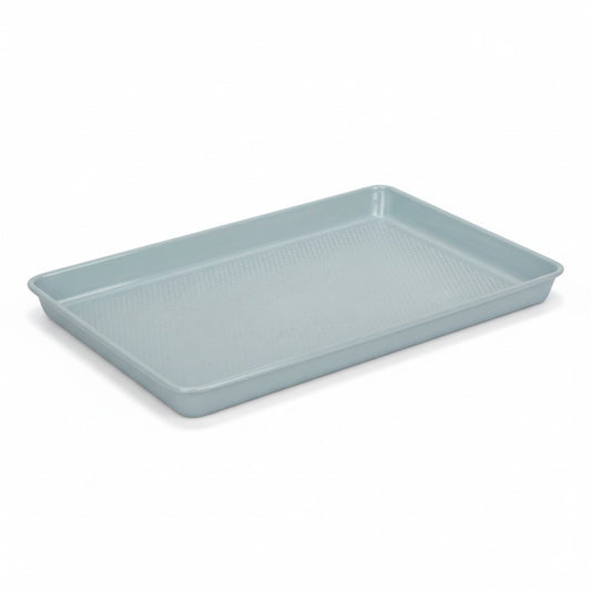 LIGHT BLUE 13" X9" TEXTURED METAL COOKIE SHEET