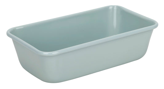 LIGHT BLUE 9' X 5" TEXTURED METAL LOAF PAN