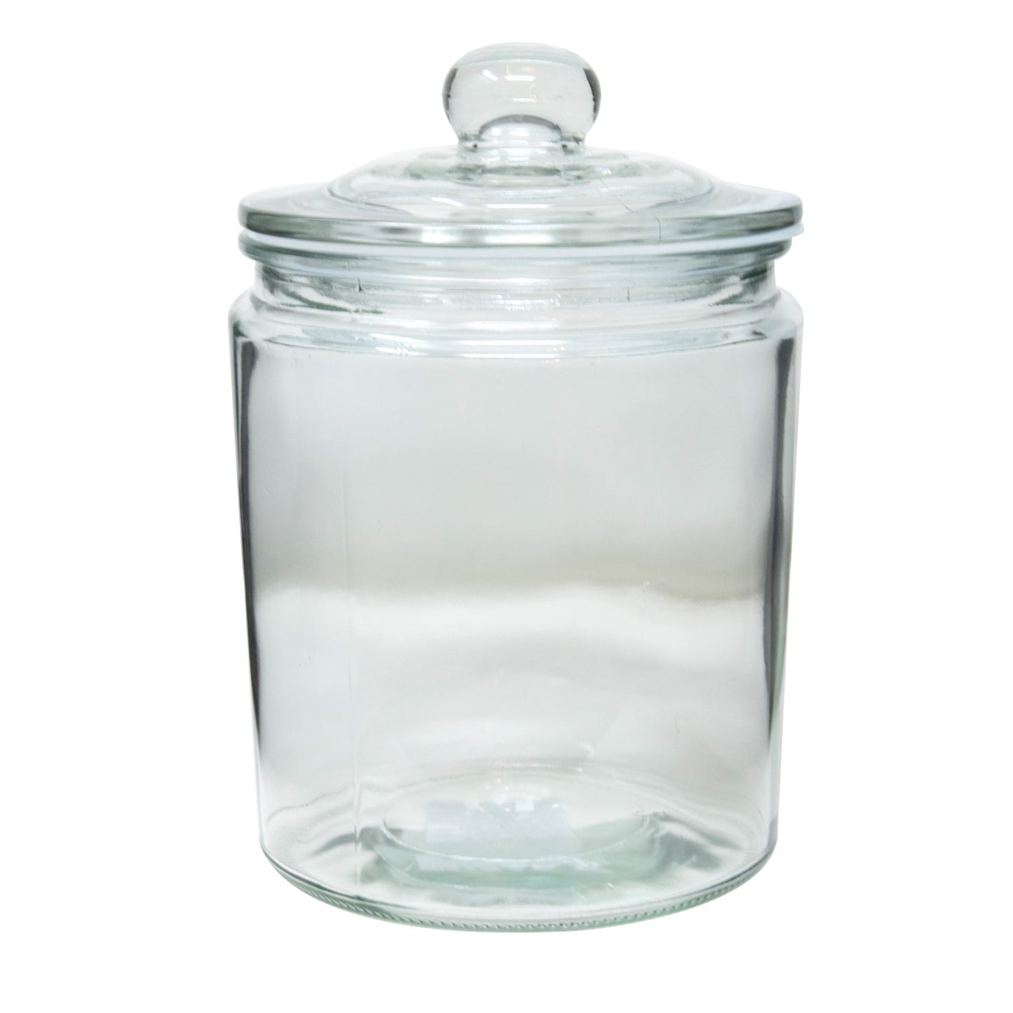 30 oz GLASS JAR W/ GLASS LID